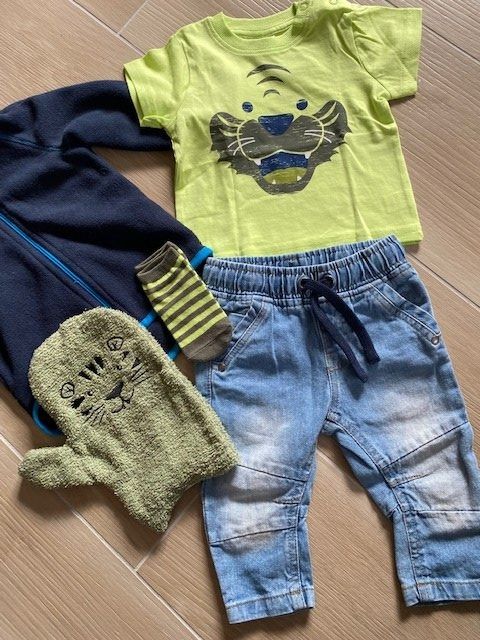 Lotti & Set di vestiti: lässiges Set Gr. 74 mit Jäckli – Nuovo (secondo la descrizione) da Staufen venduto da Nasli