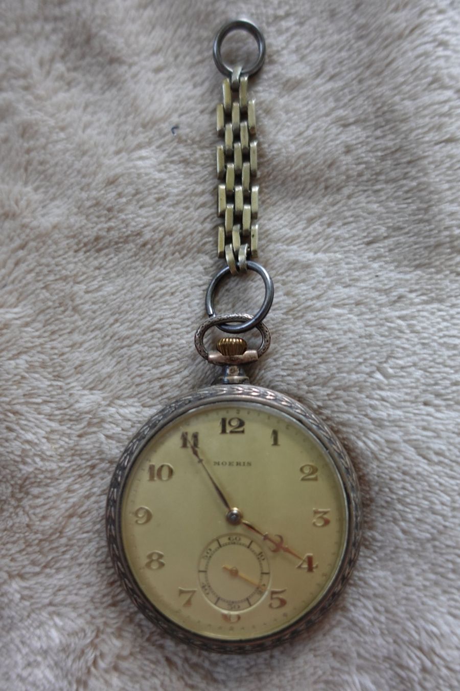 Moeris Orologi: 1 Taschenuhr Marke Moeris – Difettoso da rorschach venduto da Babsi64