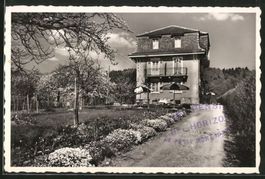 Le Petit Mont, Hôtel-Pension BEL HORIZON, vers 1935