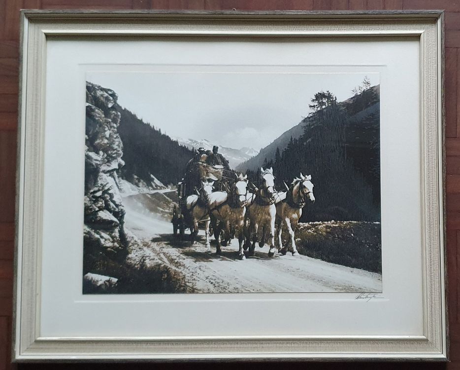 Bild EMIL MEERKÄMPER, GotthardKutsche, um 1920. Kaufen auf Ricardo