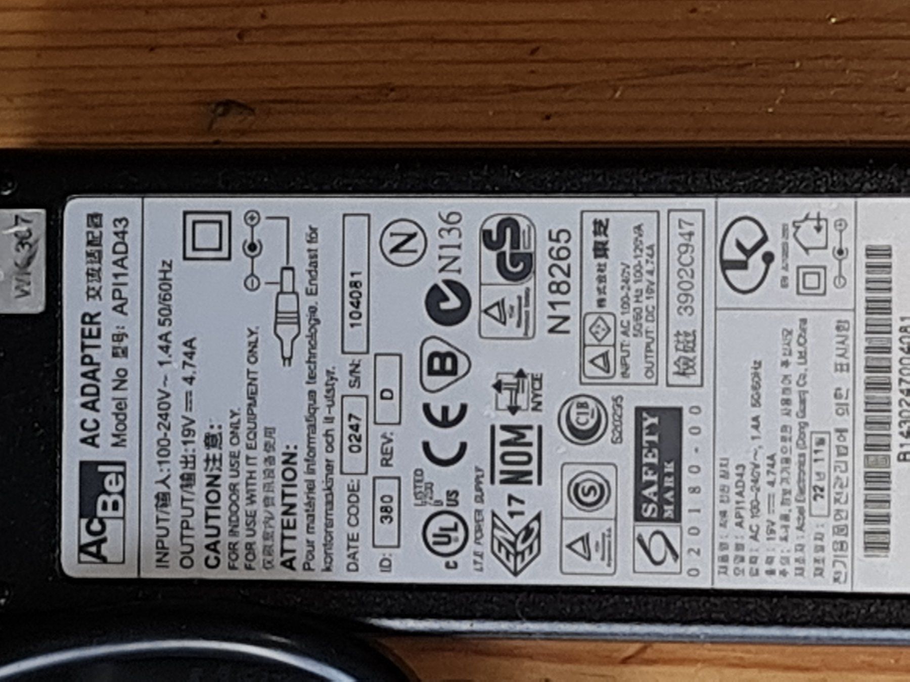 Chargements: Netzteil 90W – D'occasion à Winterthur par Hai6 2