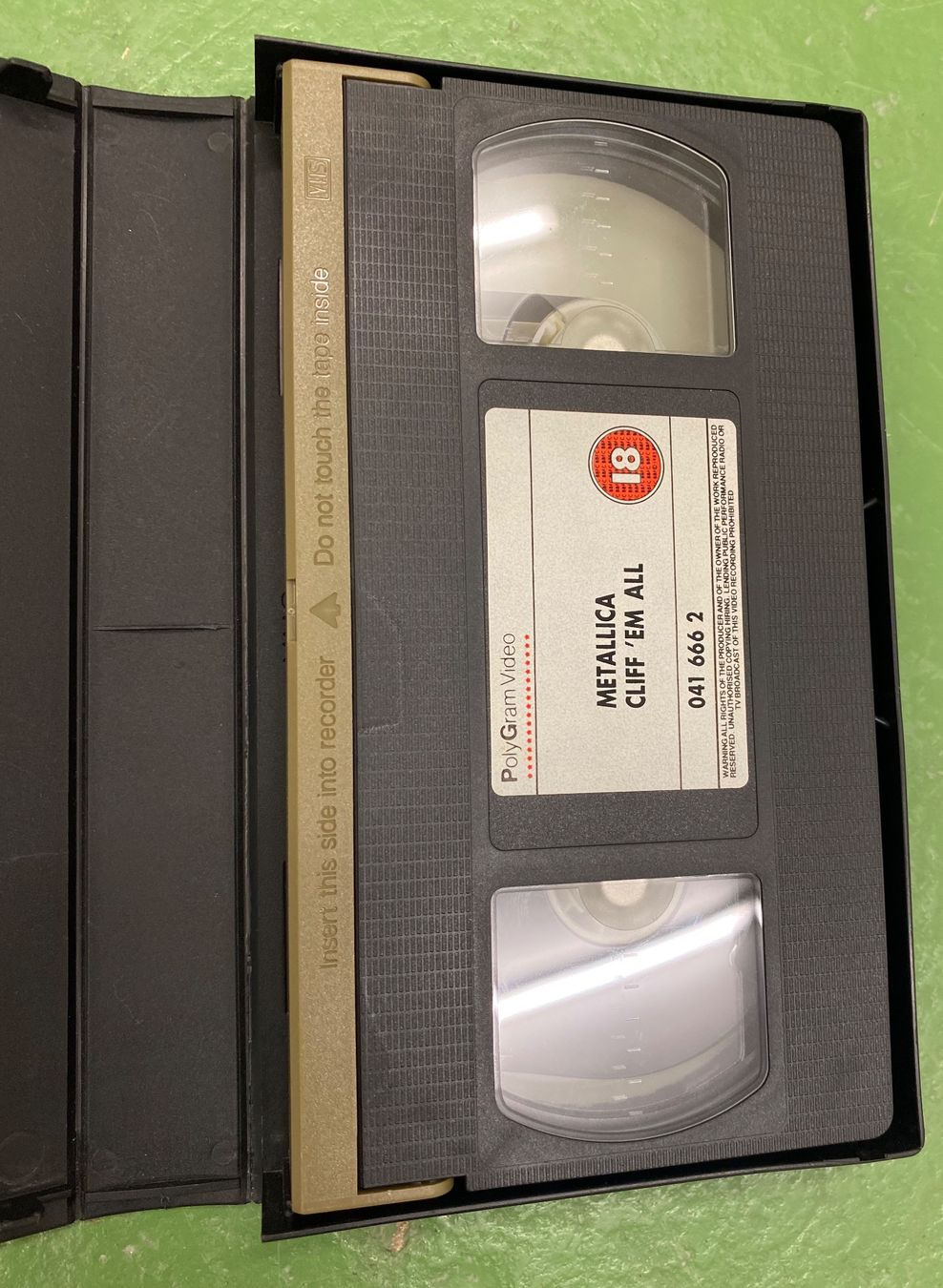 Alle VHS: Metallica: Home Vid Cliff 'Em All! – Gebraucht aus Basel von Ostschweiz06 3
