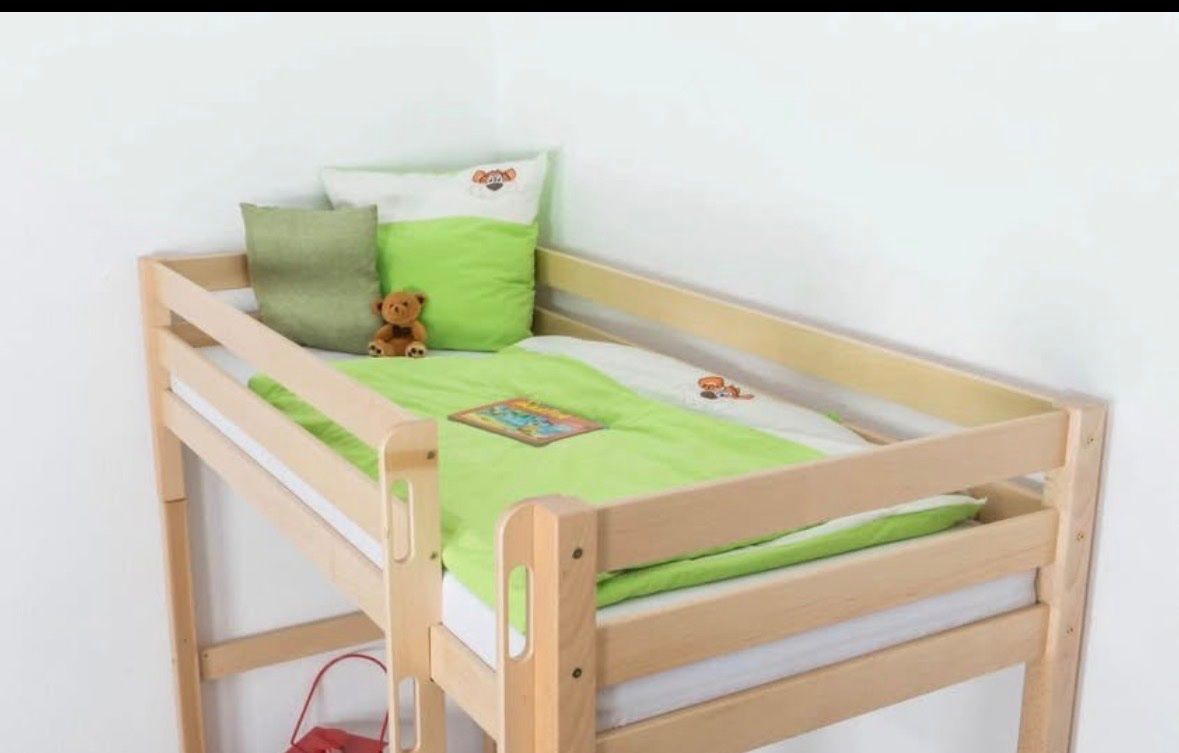 Betten: Solid Wood Loft Bed - Perfect for Kids' Bedrooms! – Gebraucht aus Genève von ter_tbb6 3