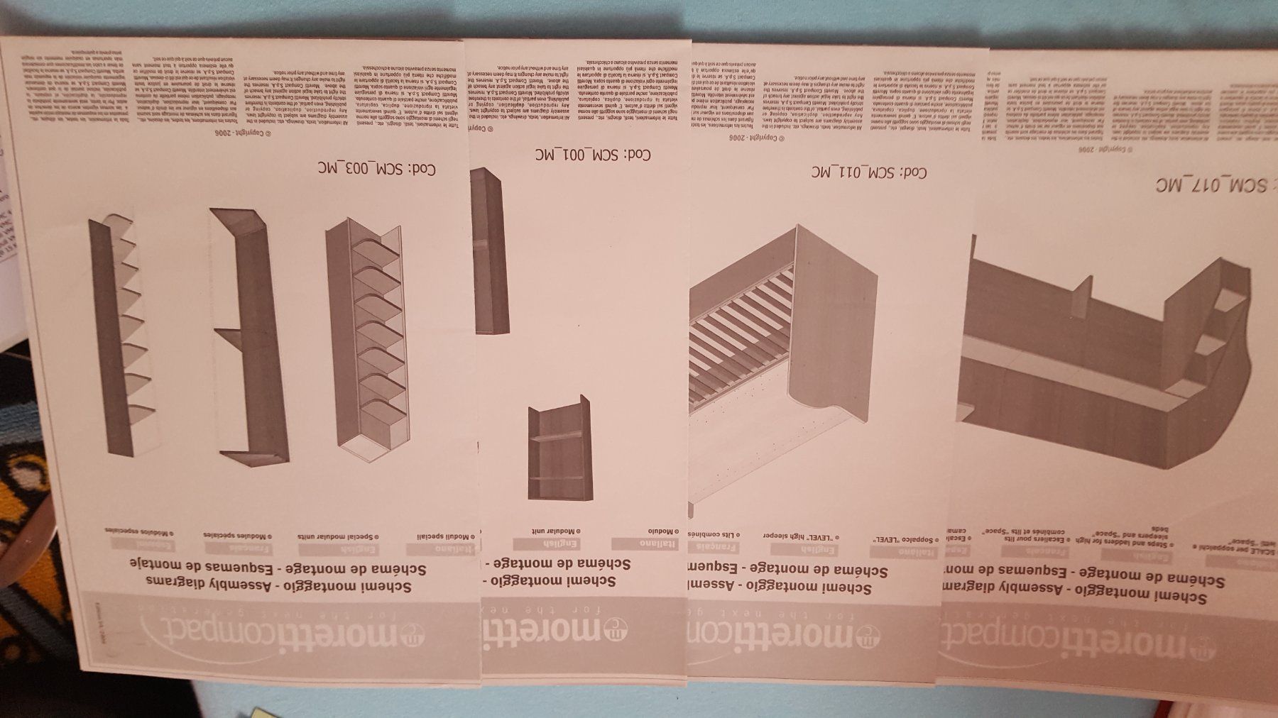 Letti: Moretti Compact kompletts Kinderzimmer – Usato da Uster venduto da BellaBimbaQ 4
