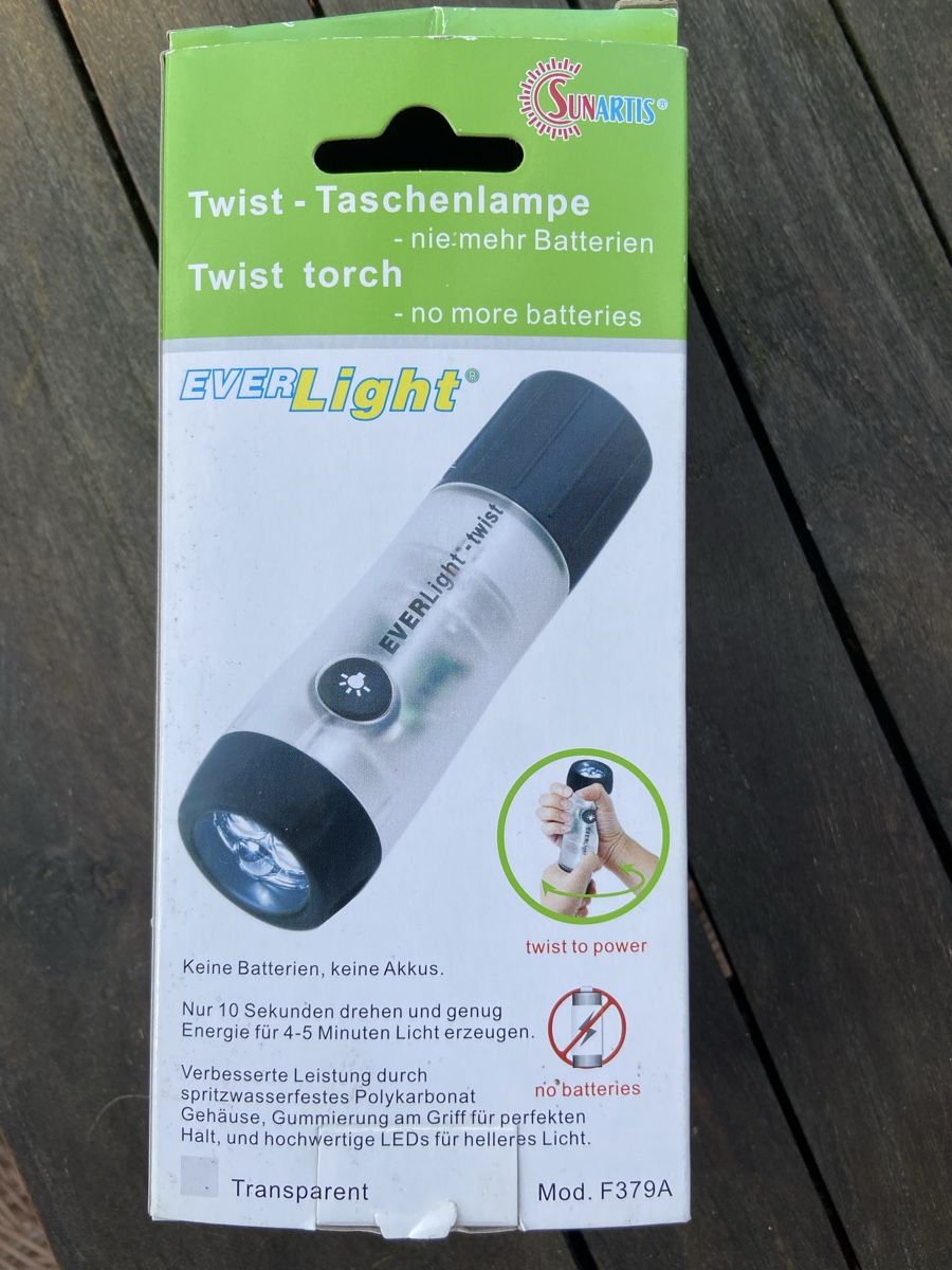 Lampade: Taschenlampe Everlight Twist – Usato da Hombrechtikon venduto da fuchs2006