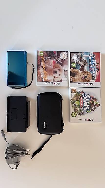 Console: Nintendo 3DS inkl. 3 Spielen – Usato da Moosseedorf venduto da col_h8jg