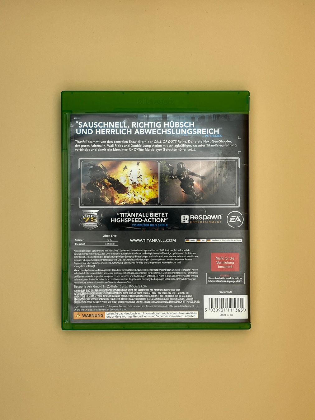 Microsoft Giochi: XBOX One / Titanfall – Usato da Kölliken venduto da sergesellsretro 1