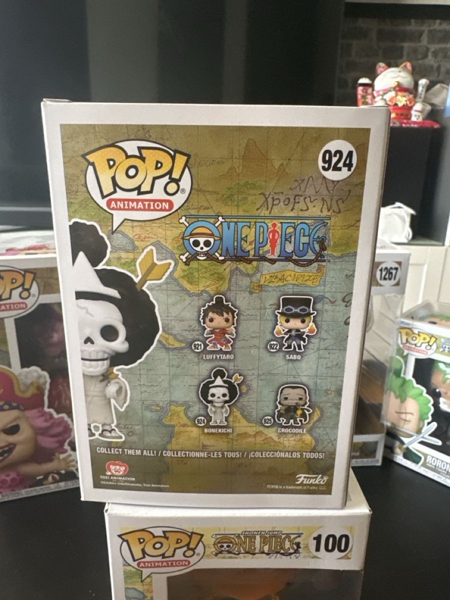 Funko Statuette: Figurine Pop Vinyl One Piece Bonekichi 924 neuve – Nuovo e nell'imballaggio originale da Genève venduto da Frippop 2