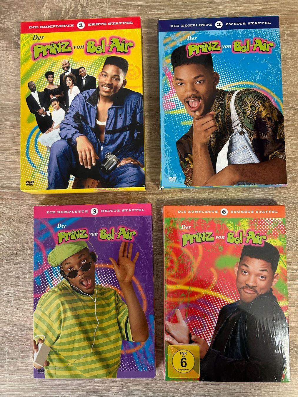 Der Prinz von Bel-Air, Staffel 1-3 und 6, DVD Box Set! (Gebraucht) in ...