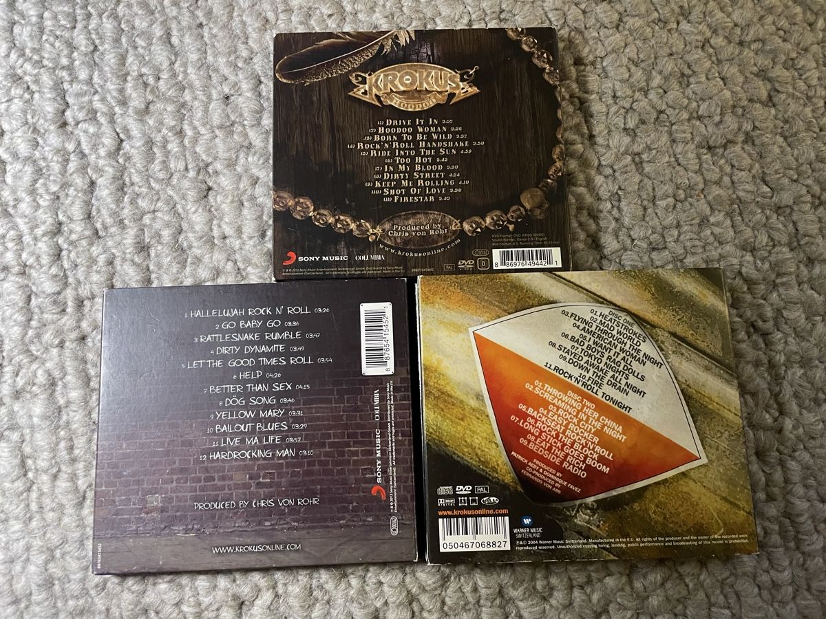 CD: 3x Krokus  – Nuovo (secondo la descrizione) da Reinach AG venduto da trigger7811 2