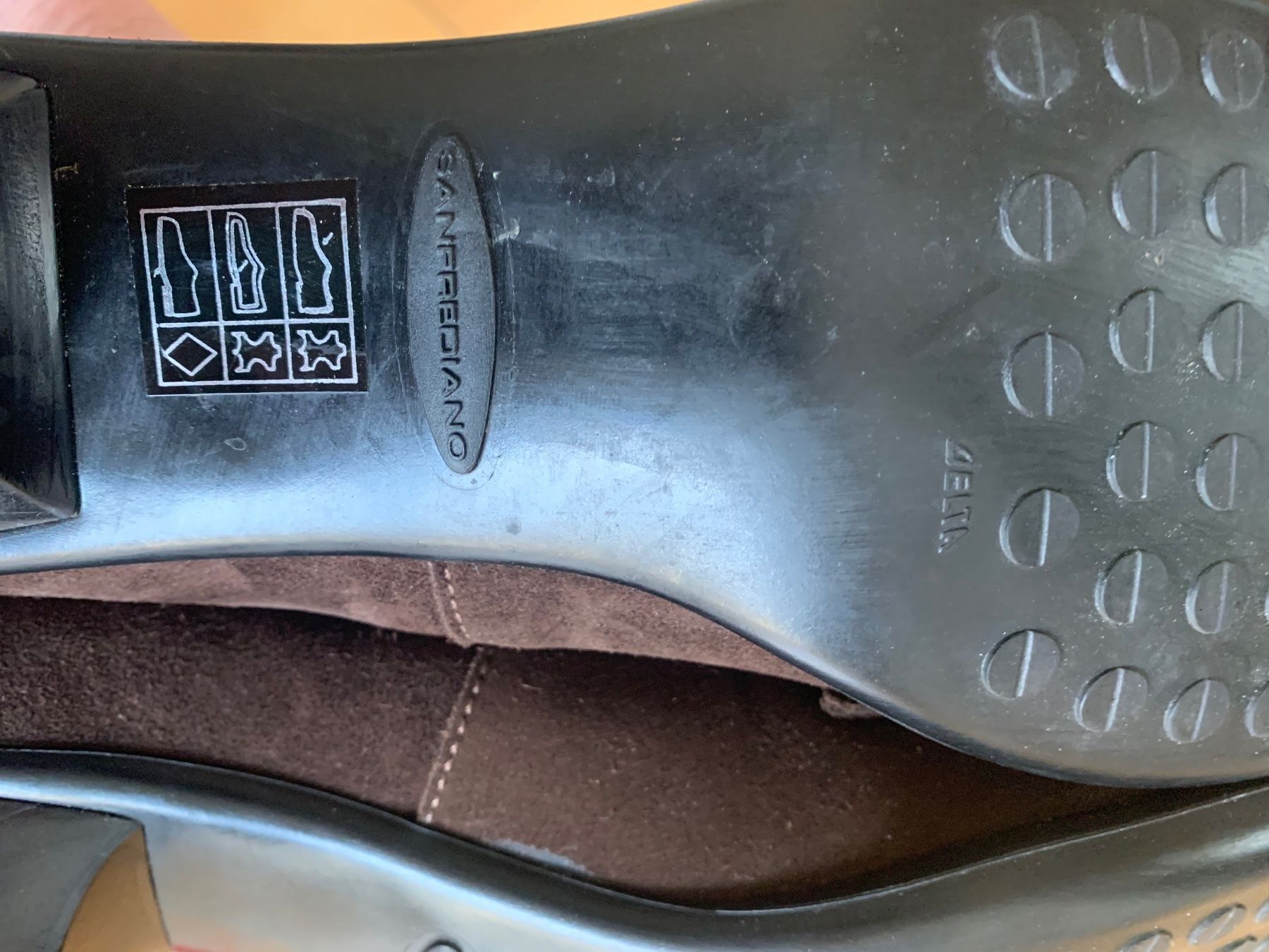 Scarpe da donna: Chaussures tallon suede cuir brun 38 – Usato da Küssnacht am Rigi venduto da FFKA 4
