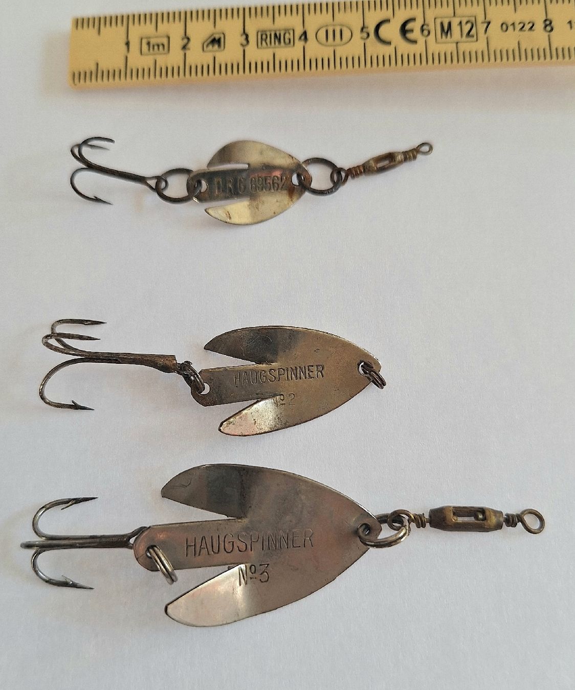 Appâts: Drei seltene Haug Spinner – D'occasion à Aarberg par Lemaxslahs