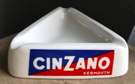 Alter CINZANO VERMOUTH Aschenbecher  - Werbung alt
