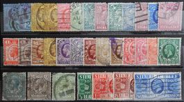 Grossbritannien Lot mit alten Werten V