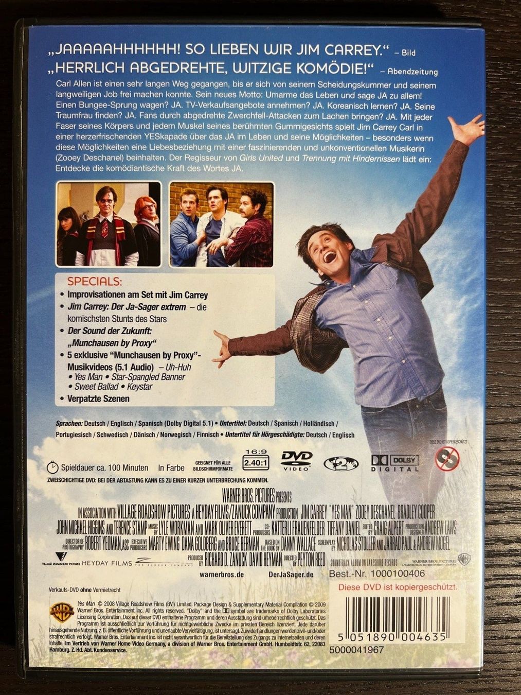 Alle DVDs: Der Ja-Sager – Gebraucht aus Zürich von FilmFreunde 1