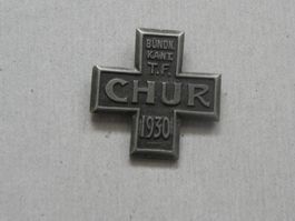 Abzeichen Brosche Medaille Chur Graubünden GR im Jahr 1930