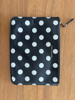 Comme Des Garçons Wallet polka dot-printed zip-up pouch