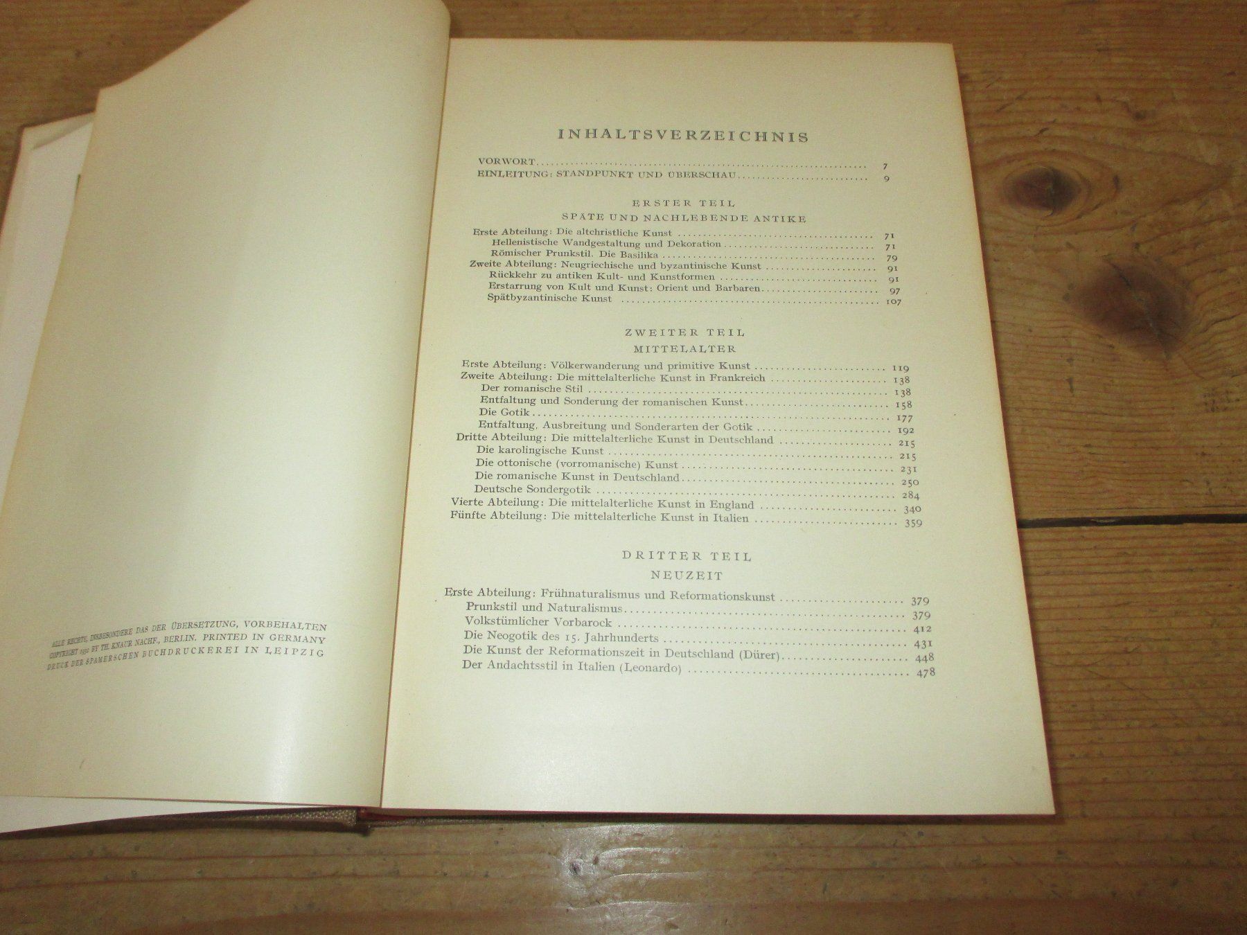 Libri: Geschichte der Kunst Richard Hamann, 1933 – Usato da Flims - Dorf venduto da Stagediver 2