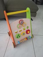 Lauflernwagen aus Holz, Motorikspielzeug für Kleinkinder