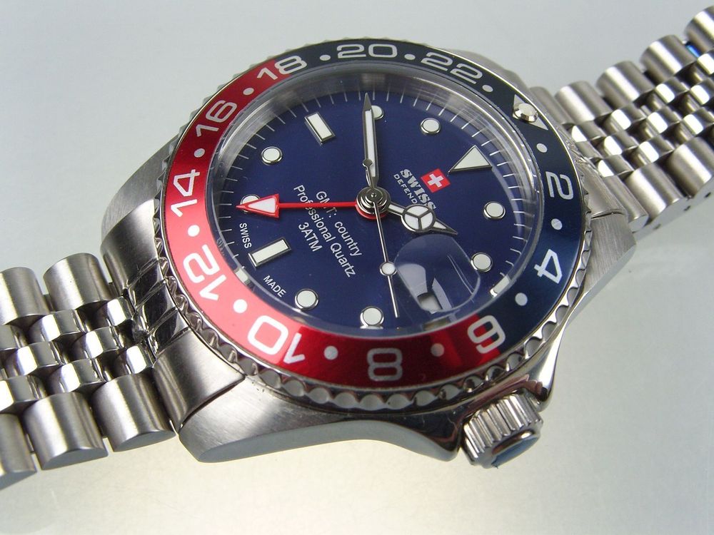 | Defender Kaufen Neue, auf GMT-Uhr Swiss ungetragene Ricardo