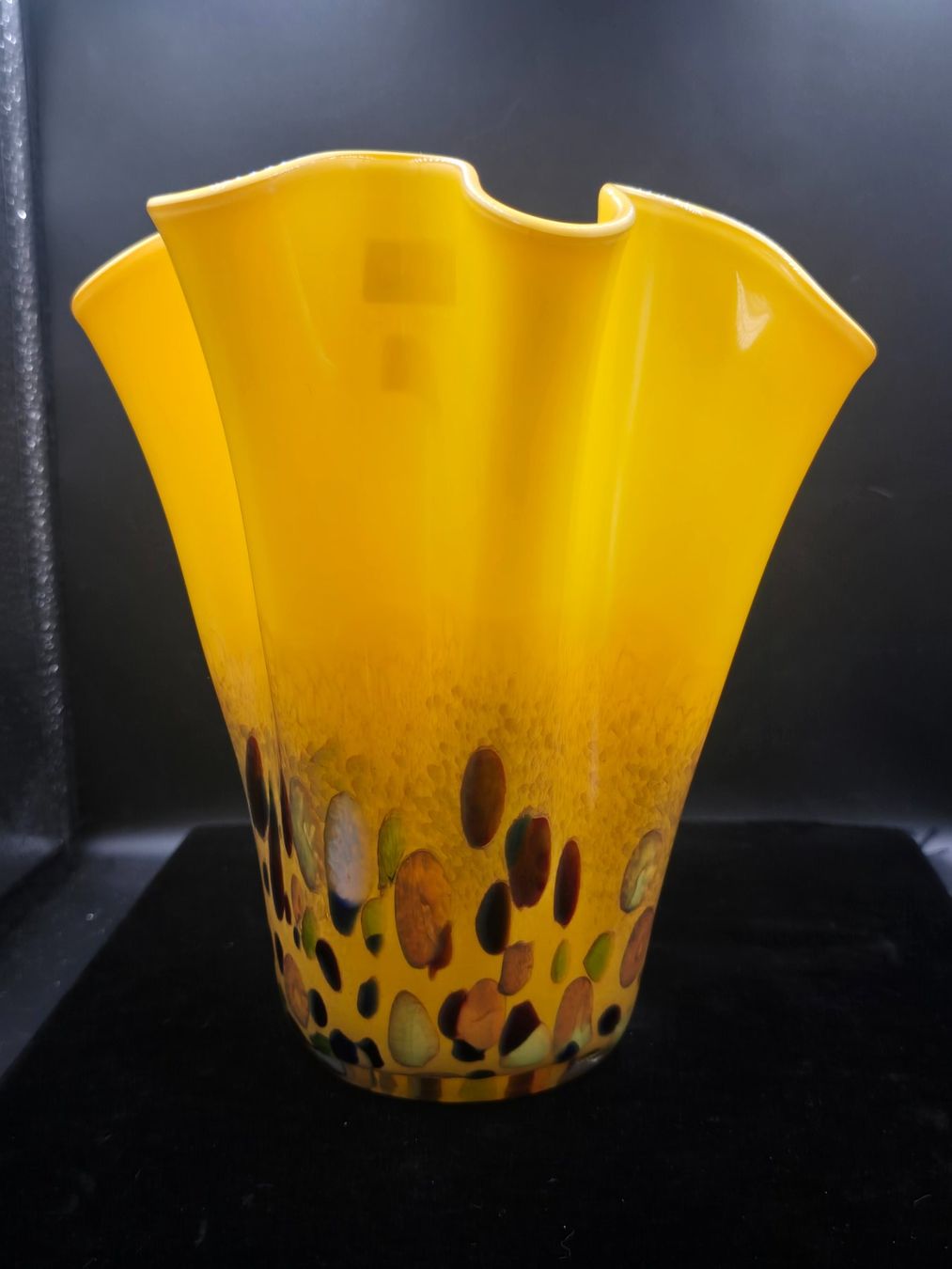 Vasi & Recipienti: Taschentuch Glas Vase Hand Made – Usato da Rorschacherberg venduto da snOOpydOg11 4