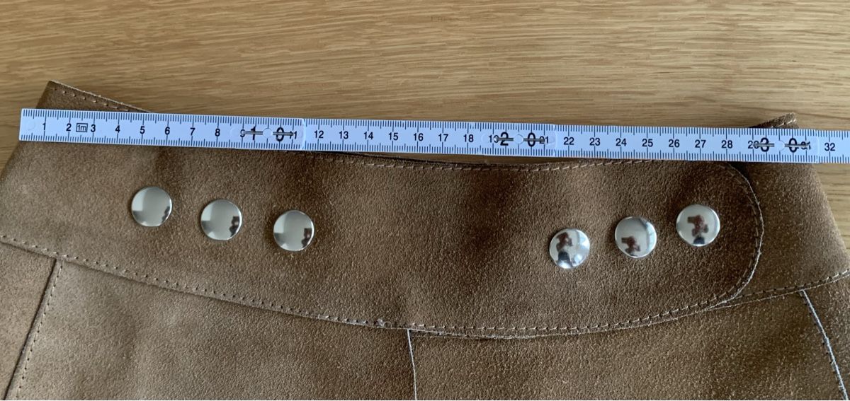 Gonne: Wildlederrock Gr. 32/34 beige, Original 60er – Usato da Meilen venduto da mohnblume 4
