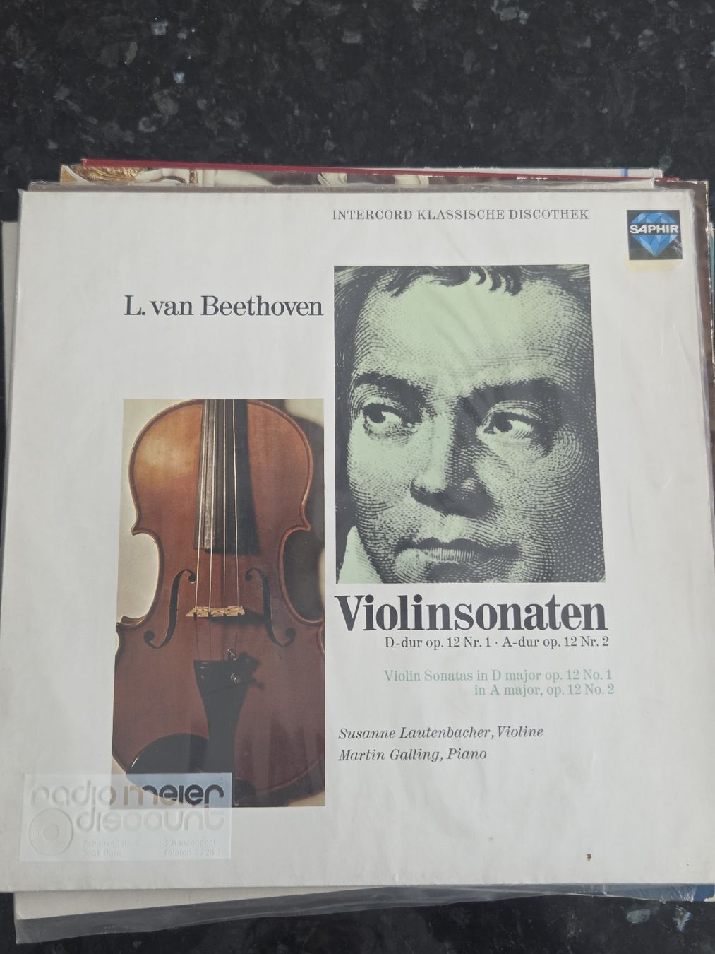 Dischi in vinile: Ludwig van Beethoven  – Usato da Müntschemier venduto da Fee_00