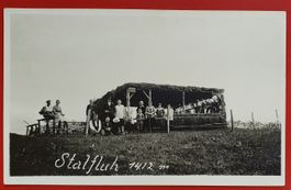 Alte Postkarte Stalfluh - Restaurant?  Wo?