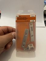 Neues zweiteiliges, vernickeltes Handyschloss 70 mm