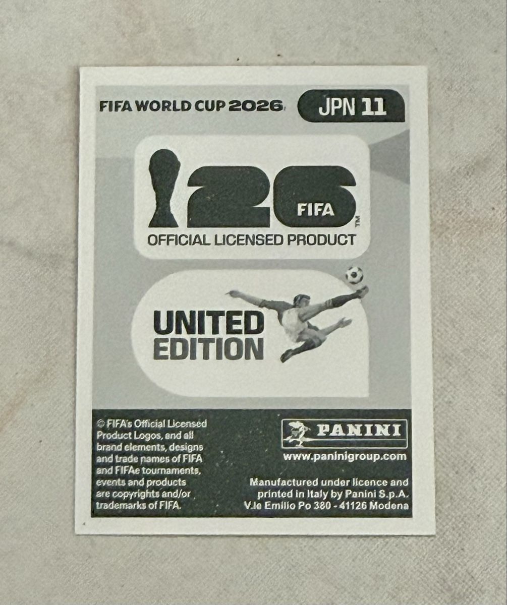 Panini Sammelbilder & Trading cards: Panini WM 2026!!! JPN 11  – Neu (gemäss Beschreibung) aus Oberentfelden von NunoLouro 1