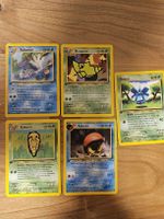 ​Lot 5x Pokémon Neo Discovery (2001) - 1st EDITION / 1ª Ediz