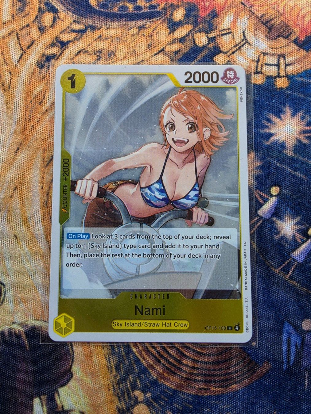 Bandai Sammelbilder & Trading cards: One piece Nami card – Gebraucht aus Genestrerio von AM_98