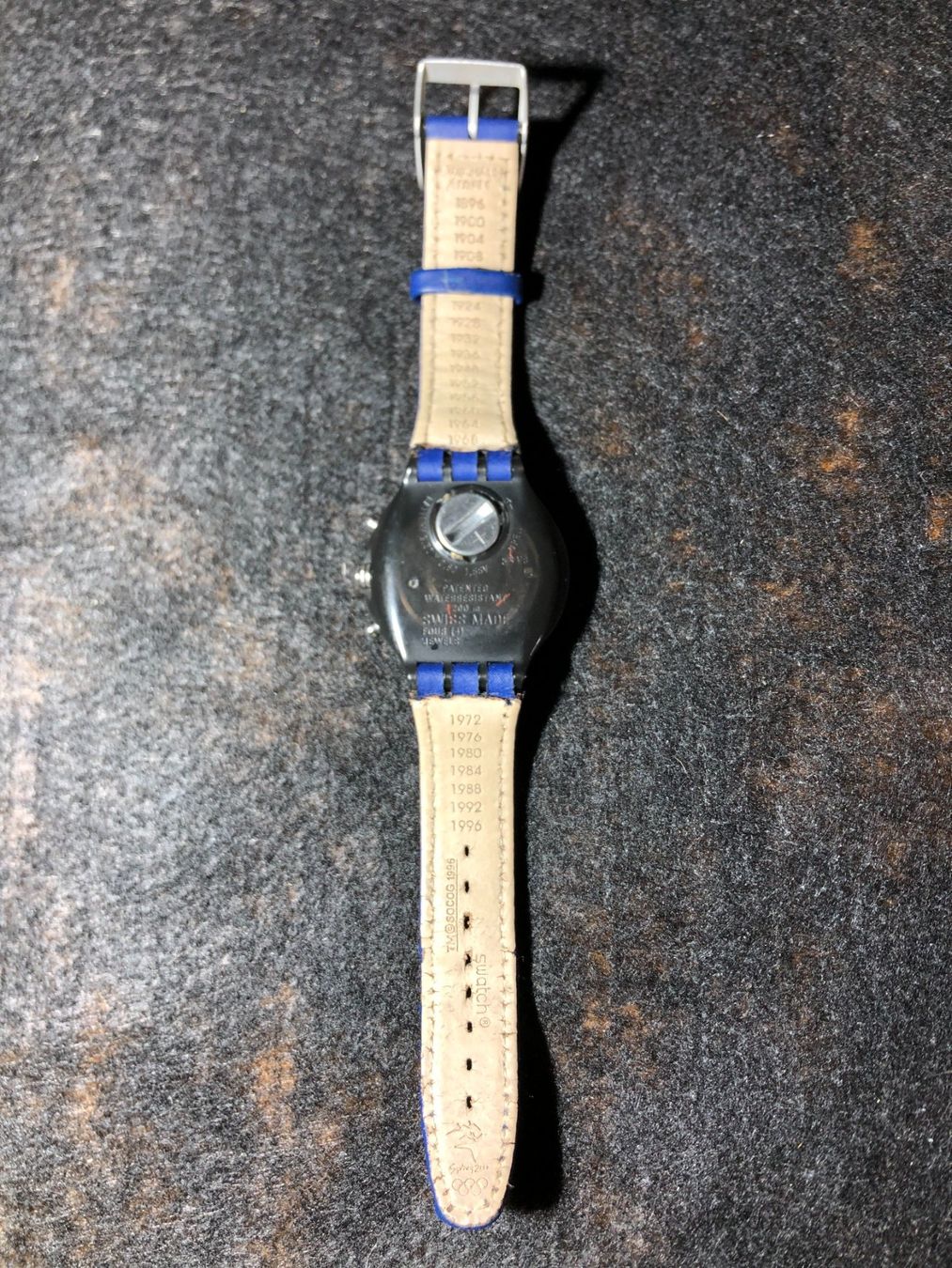 Swatch Uhren: Swatch chrono. 1996. ETA V8 – Gebraucht aus Saignelégier von Dubois_Vintage 2