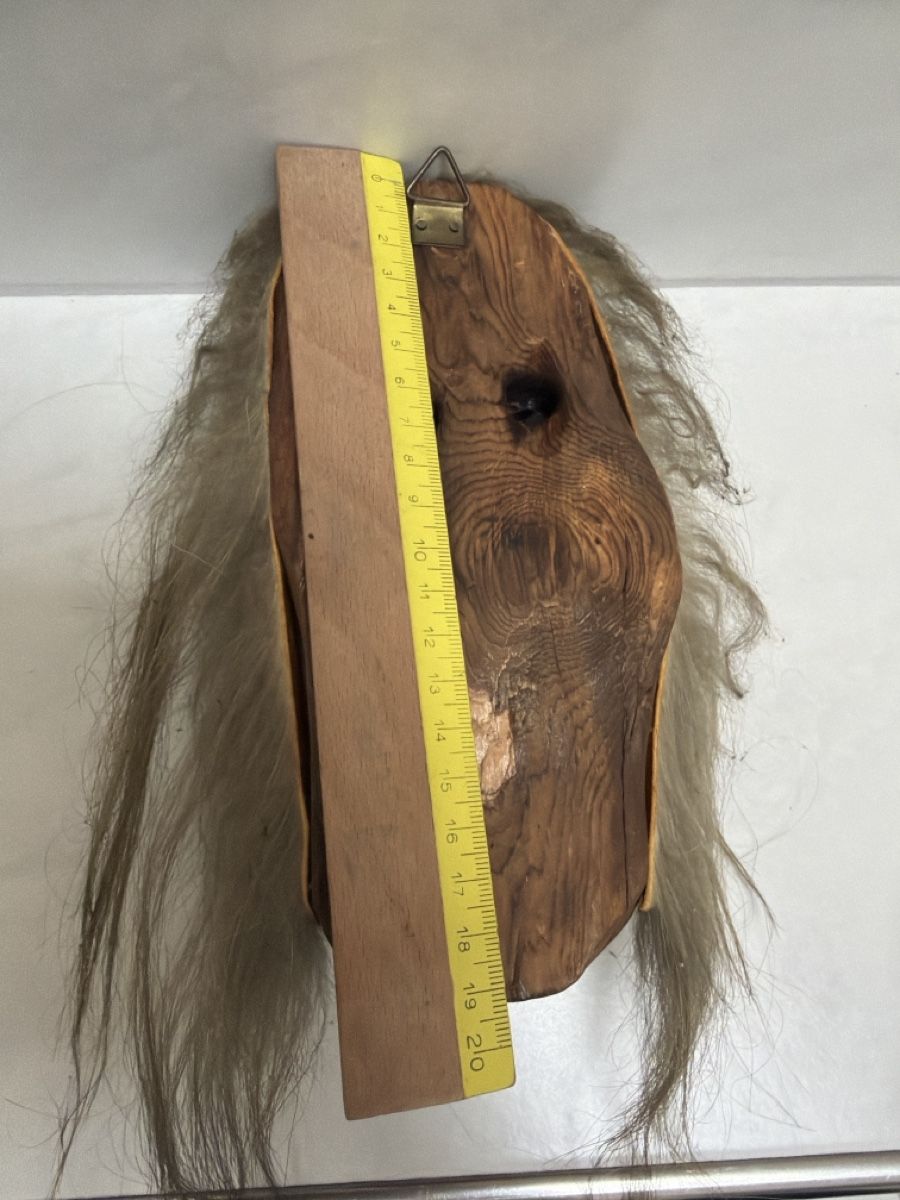 Sonstige Antiquitäten & Kunst: Lötschentaler Holzmaske  – Gebraucht aus Biberist von Momo33 5