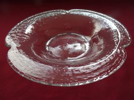 SCHALE Glasi Hergiswil. Ø21cm. 4cm hoch. 500 Gramm schwer