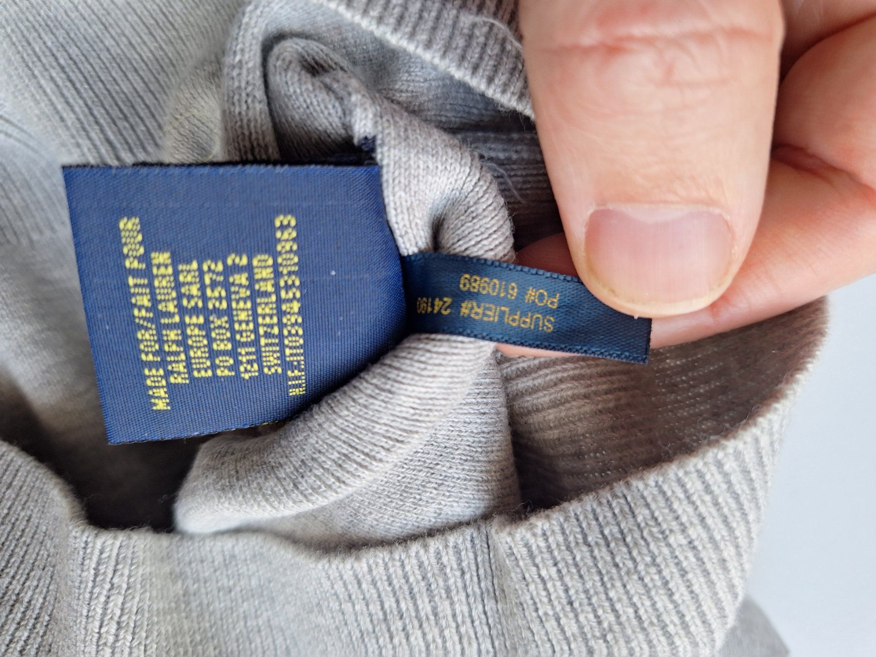 Ralph Lauren Maglioni & Felpe: Polo Ralph Lauren Pullover Pulli Gr. XS, Hellgrau, Neuwertig – Nuovo (secondo la descrizione) da Münchenbuchsee venduto da Salezm 4