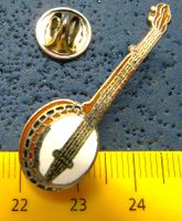 BANJO MUSIC PIN ENAMEL TOP-QUALITÄT