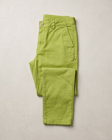 Armoire pantalon vert anis — neuf — taille S