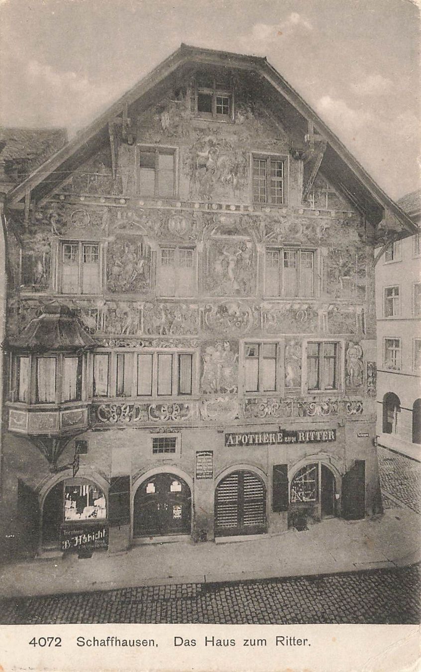 Cartoline postali: Schaffhausen – Usato da Biasca venduto da Blenio71