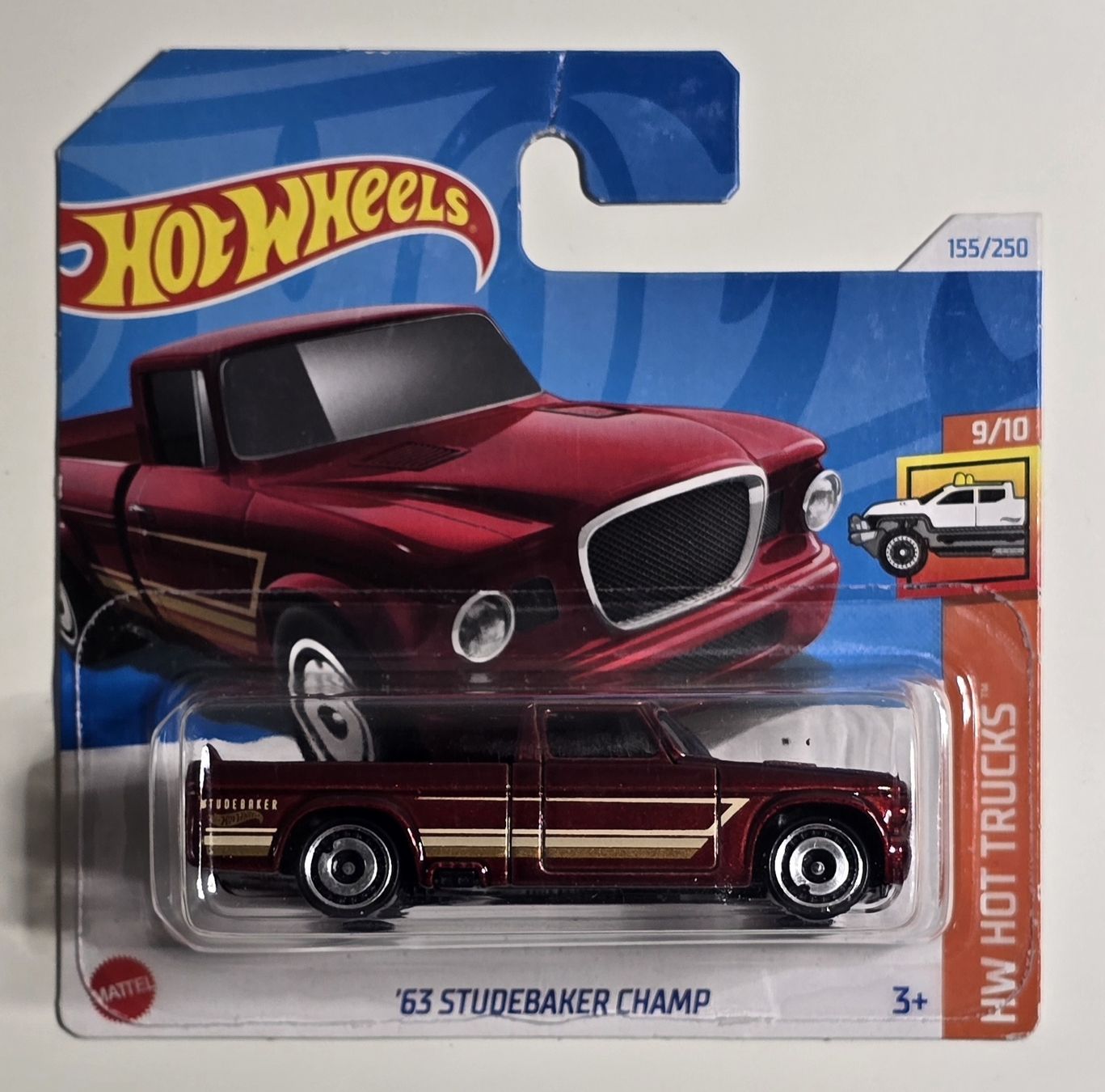 Hot Wheels Modellautos: HotWheels '63 Studebaker Champ – Neu und originalverpackt aus Kirchberg BE von HotWheelsSammler