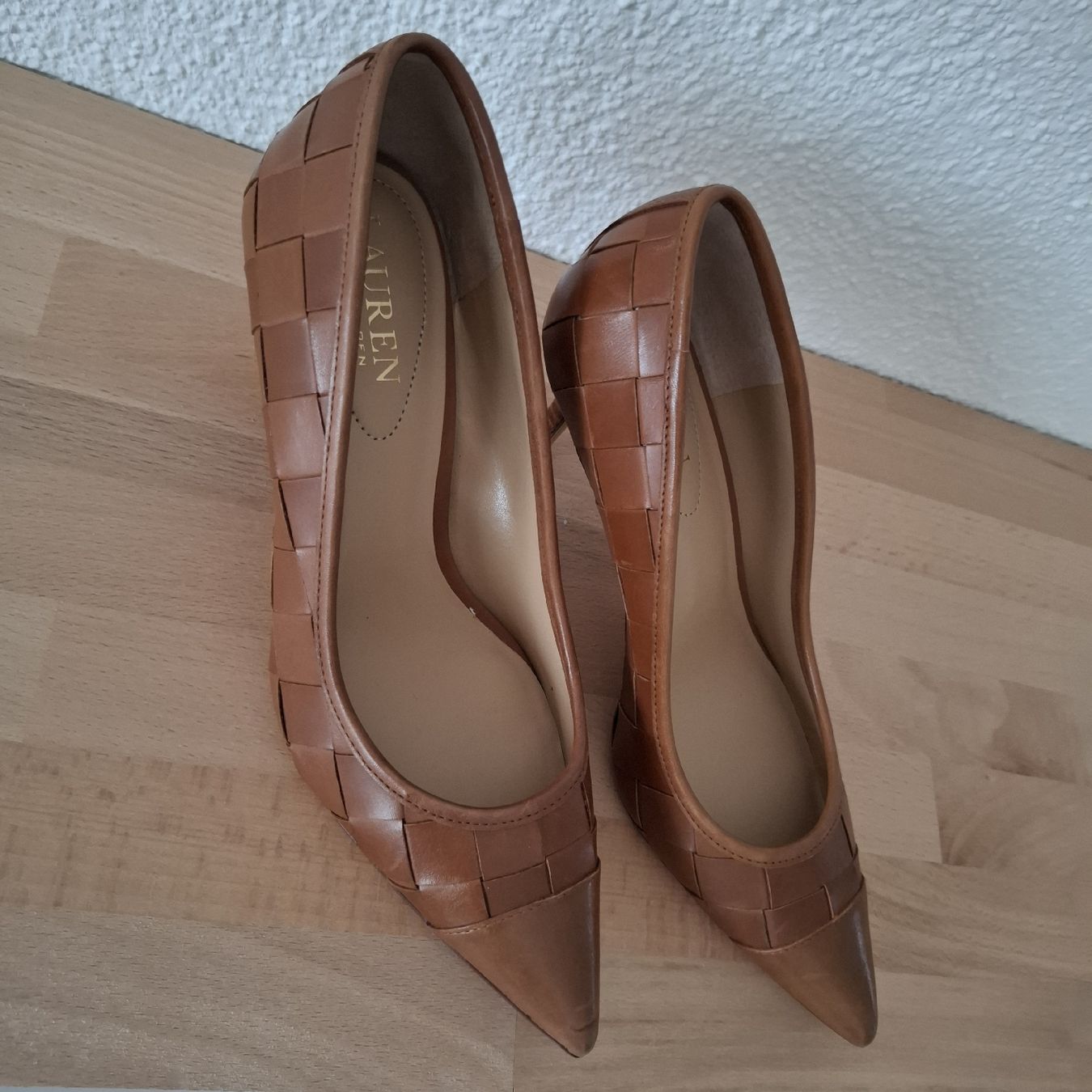 Ralph Lauren Damenschuhe: Ralph Lauren Pumps, Gr. 38 braun, Leder – Neu und originalverpackt aus Emmen von Tigerlady 5