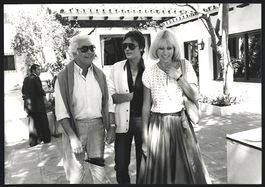 Fotografie Schauspieler Alain Delon und 