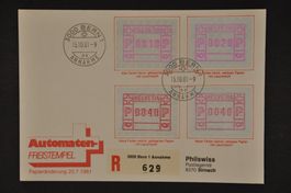 ATM 1981 verschiedene Papiere