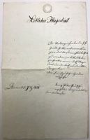 Bürstenmacher Meisterprobe Wien 1828