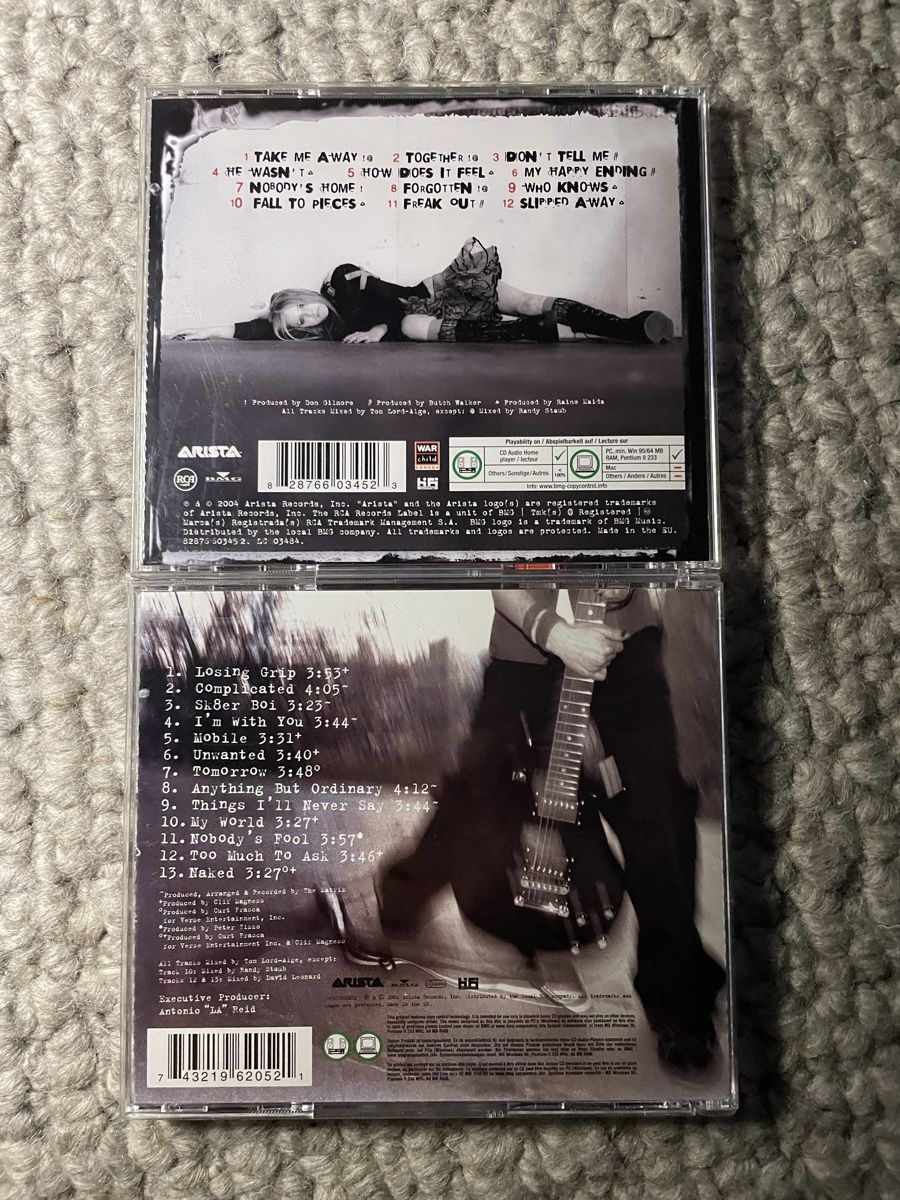 CD: 2x Avril Lavigne  – Usato da Reinach AG venduto da trigger7811 2