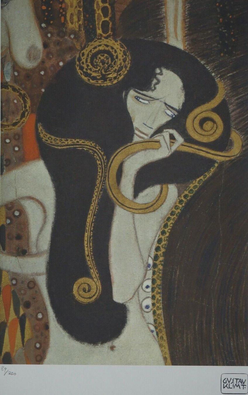 Foto & Immagini: GUSTAV KLIMT HANDNUMMERIERT – Usato da Gersau venduto da kunst-online 1