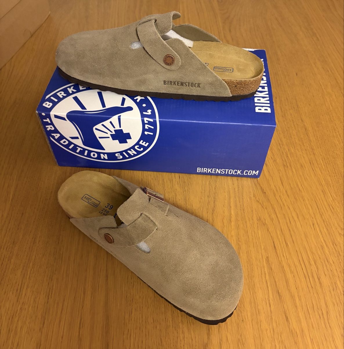 Birkenstock Herrenschuhe: Birkenstock Boston taille 39 – Neu und originalverpackt aus Perly von Sam.crr 1