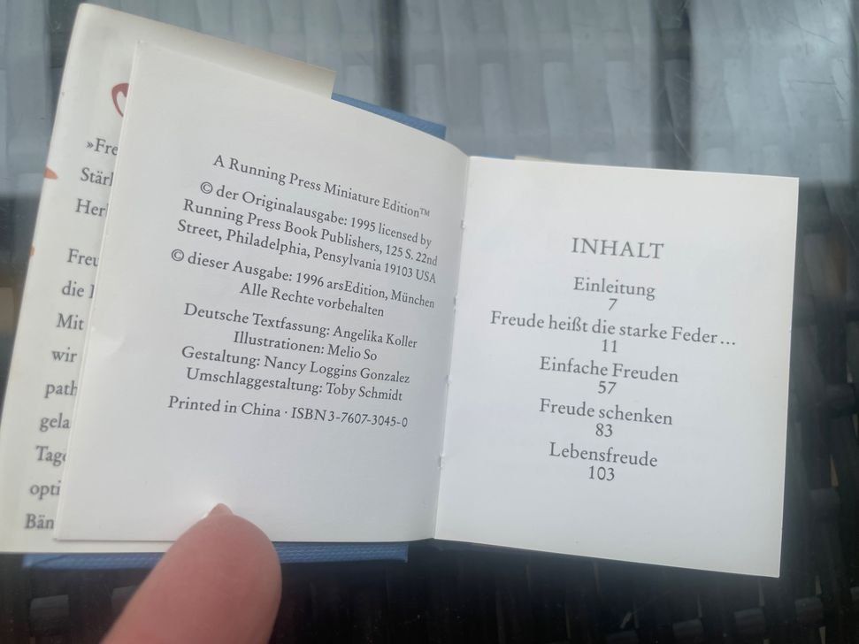 Libri: Freude Ars Edition - Diverse Sprüche – Nuovo e nell'imballaggio originale da Bergdietikon venduto da book-4-you 1