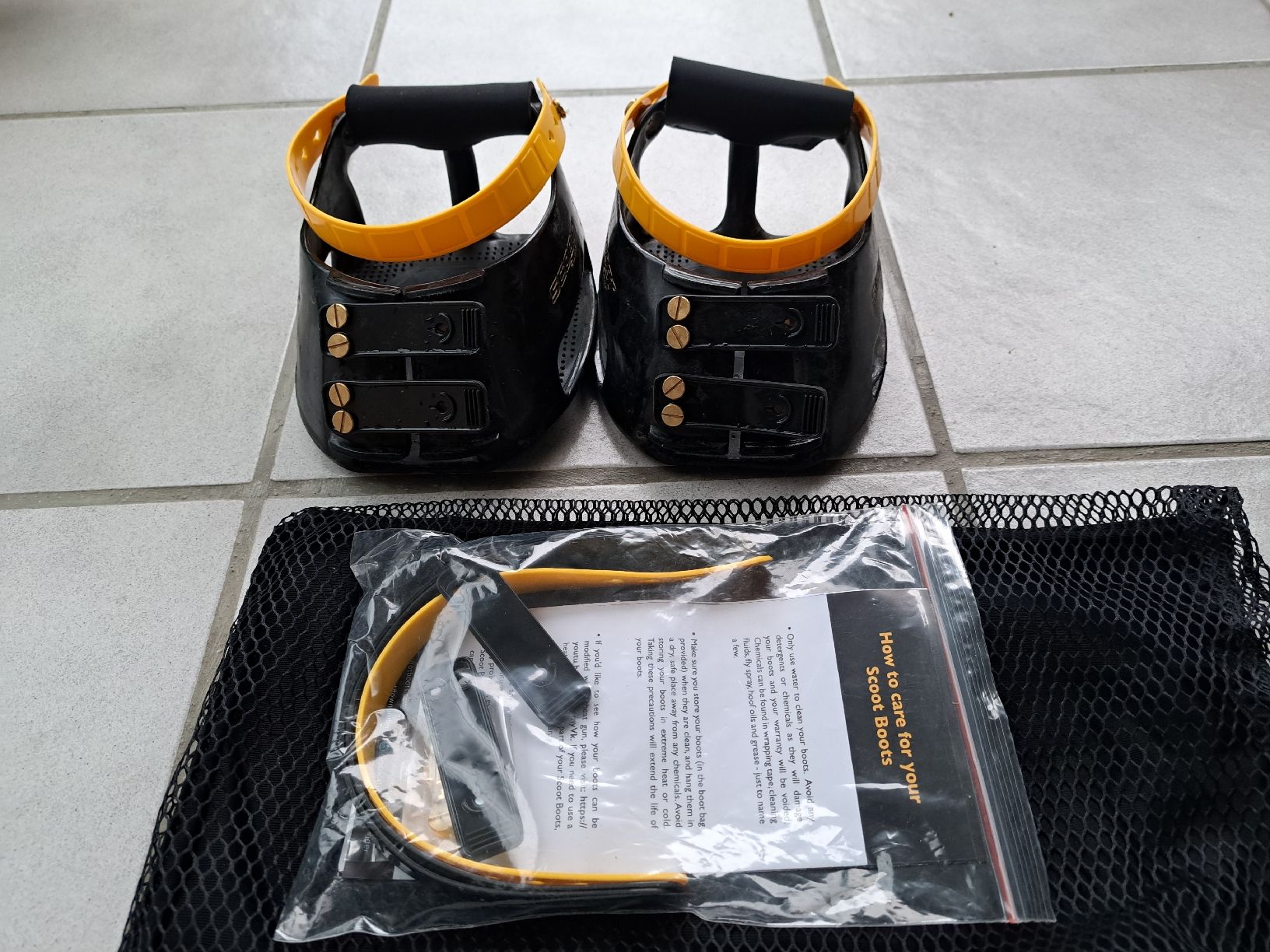 Scarpe per cavalli: Scoot boots 6 slim portées 2x – Nuovo (secondo la descrizione) da Hauterive NE venduto da car_p2jx