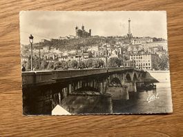 Alte Ansichtskarte Lyon Frankreich, Pont du Change, antik